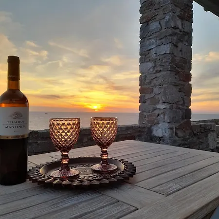 Il Mare Stone House With Aegean View * Agios Dimitrios (Kythnos)