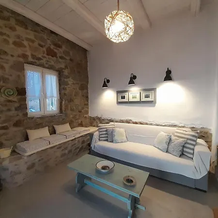 Сasa de vacaciones Il Mare Stone House With Aegean View